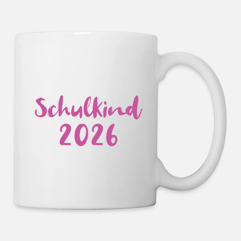Schulkind 2026 - Tasse - Weiß
