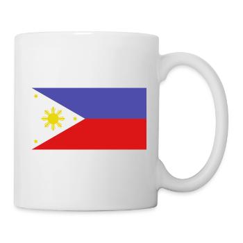 Drapeau philippin - Mug blanc - blanc - Droite