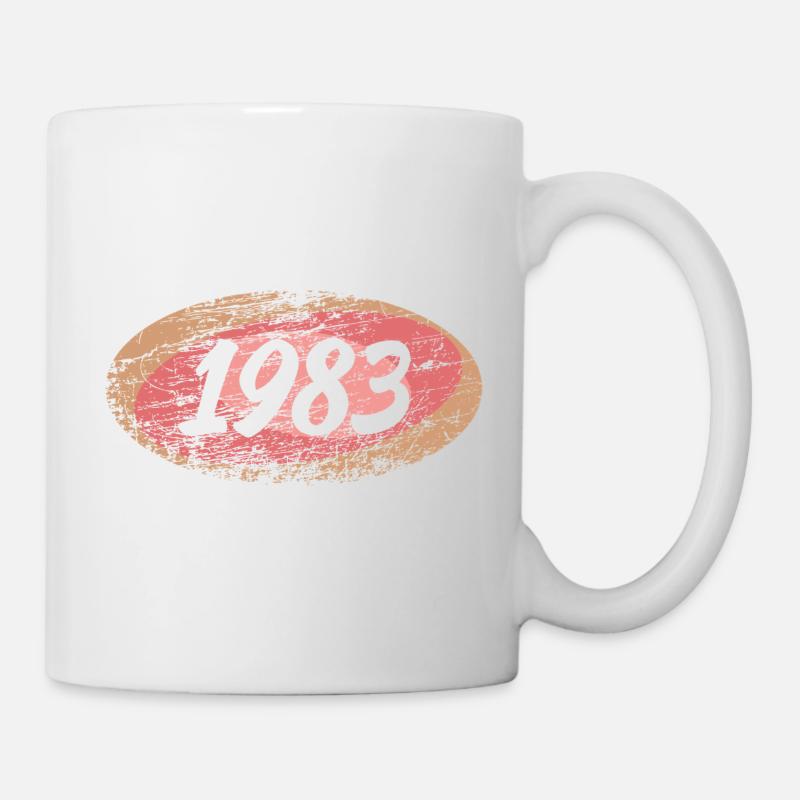 1983 - Mug blanc - blanc
