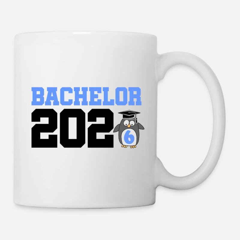 Bachelor 2026 Bachelorbschluss Promotion Sponsion - Tasse - Weiß