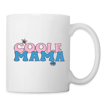 Coole Mama  - Tasse - Weiß - Rechts