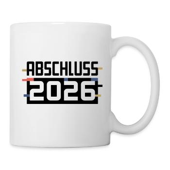 Abschluss Design 2026 - Tasse - Weiß - Rechts