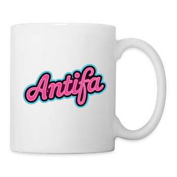 Antifa – Antifaschistisches Merch - Tasse - Weiß - Rechts