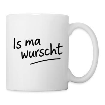 Is_ma_wurscht - Tasse - Weiß - Rechts