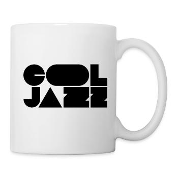 Logo jazz audacieux et cool - Mug blanc - blanc - Droite