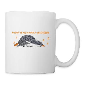 A nap is always a good idea - Mug blanc - blanc - Droite