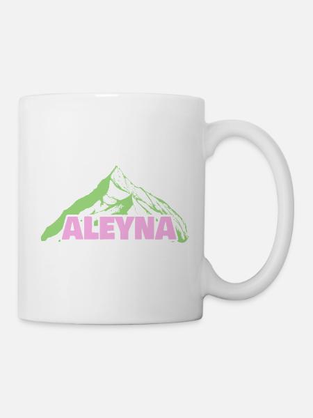 Berg Aley - Tasse - Weiß