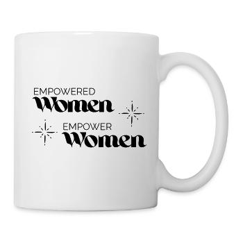 empowered women empower women - Mug - white - Right