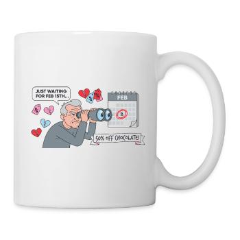 Waiting for 15 - Mug - white - Right