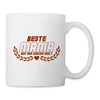 Best mom in the whole world - Mug - white - Right