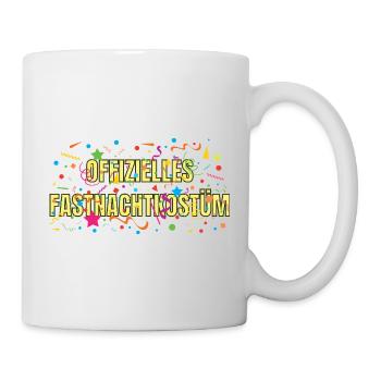 Official carnival costume - Mug - white - Right