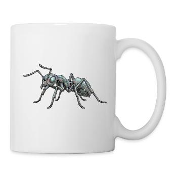 Metal Ant Roboame Ant Cool Ant Motif - Mug - white - Right