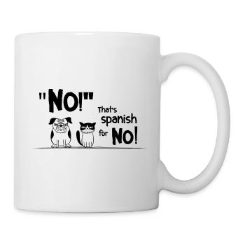 Nope. Not Today. – Sarcastic statement saying - Mug - white - Right
