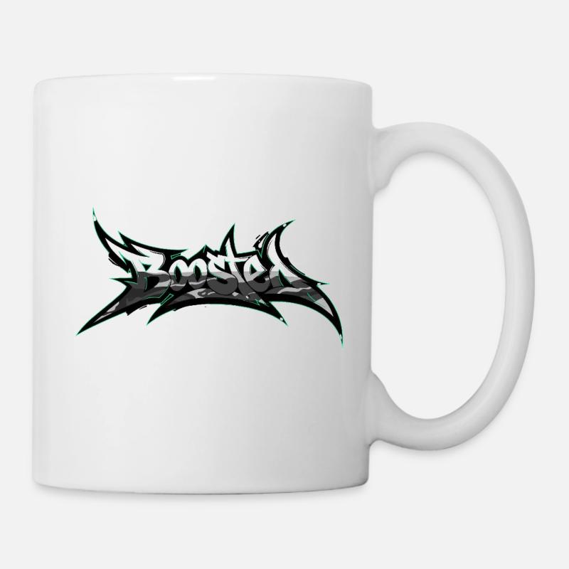 JDM Turbo Boosted Car Tuning Szene - Tasse - Weiß