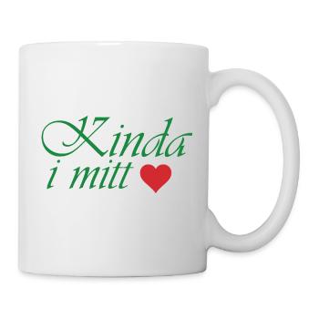 Irgendwie in meinem Herzen - Tasse - Weiß - Rechts
