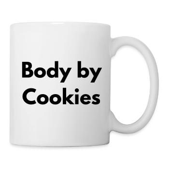 Body by cookies - Mug - white - Right