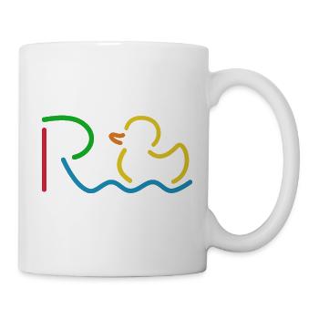 Enfin, pension - retraite - retraite - Mug blanc - blanc - Droite