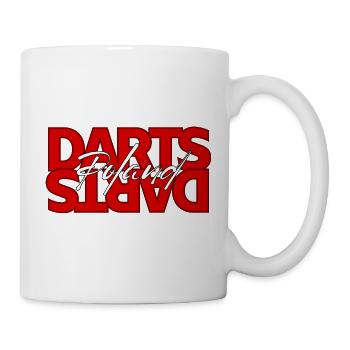 Darts Polen Logo - Tasse - Weiß - Rechts