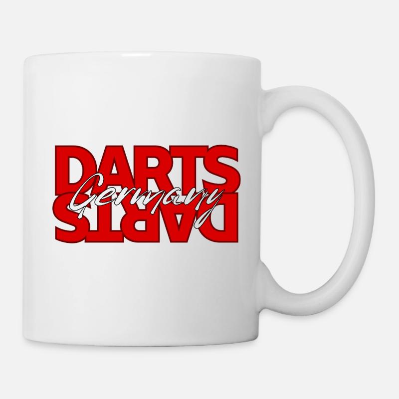 Logo de Darts Allemagne - Mug blanc - blanc