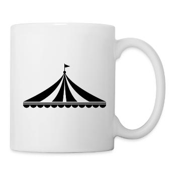 Circus Tent Carnival - Mug - white - Right