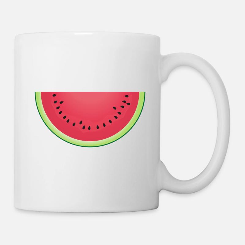 Juicy Watermelon Slice - Mug - white