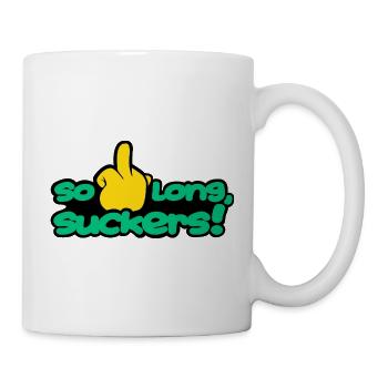 solongsuckers2_green - Mug blanc - blanc - Droite