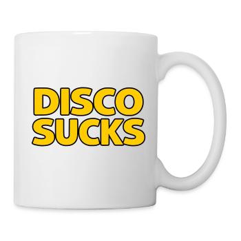 La disco, c’est nul - Mug blanc - blanc - Droite