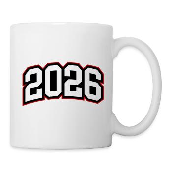 2026 Jahr - Tasse - Weiß - Rechts