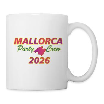 Mallorca, Party Crew - Mug - white - Right