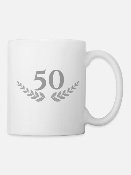 50 - Tasse - Weiß