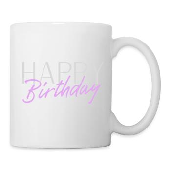 Bon anniversaire - Mug blanc - blanc - Droite