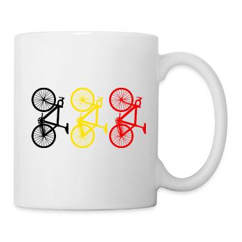 Cycling Belgium - Mug blanc - blanc - Droite