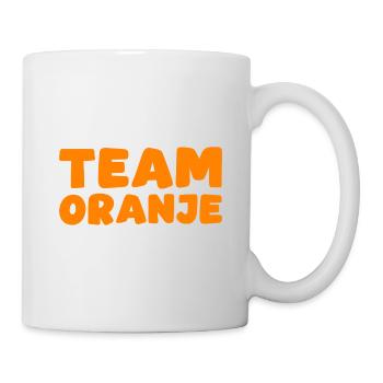 Team Oranje - Nederland - Netherlands Niederlande - Tasse - Weiß - Rechts