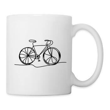Bicycle Cycling Cyclist - Mug - white - Right