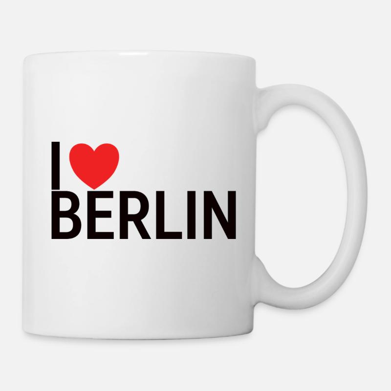 Ich liebe Berlin - Tasse - Weiß