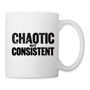 chaotic-but-consistent - Tasse - Weiß - Rechts