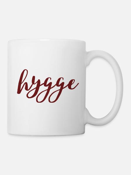 hygge - Tasse - Weiß