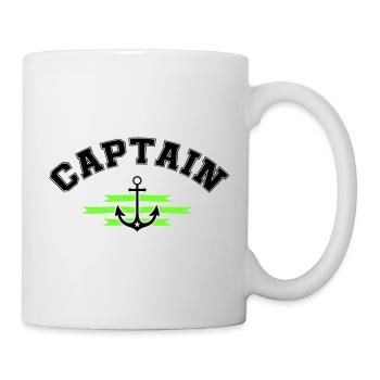 Anker Captain - Tasse - Weiß - Rechts