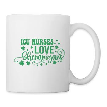 Intensivpflegekräfte lieben Streiche - Tasse - Weiß - Rechts