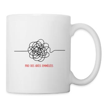 PRO DES IDEES EMMELEES - Mug blanc - blanc - Droite