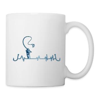 Heartbeat Fishing Angler Fish - Mug - white - Right