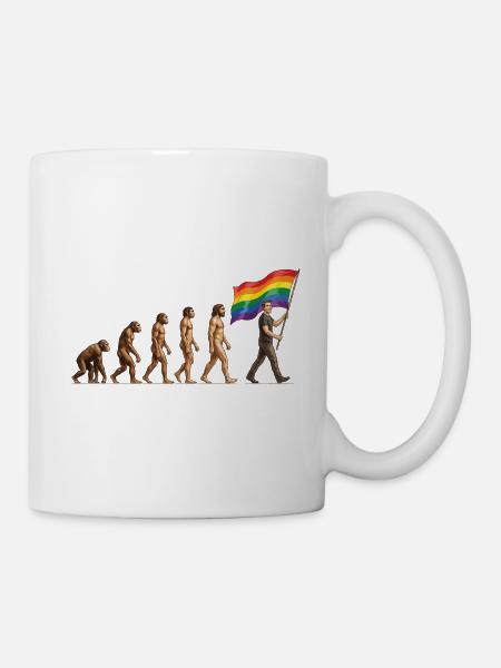 LGBTQ-Pride-Monat – Pride-Entwicklung - Tasse - Weiß