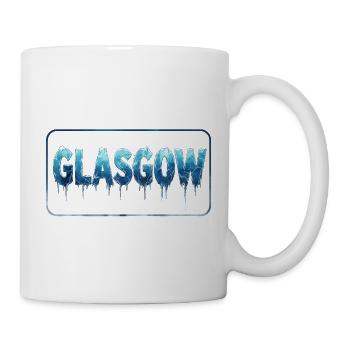 Glasgow Icicle Tropf-Logo - Tasse - Weiß - Rechts