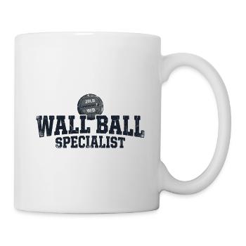 Wall Ball Specialist Cross-Training - Tasse - Weiß - Rechts