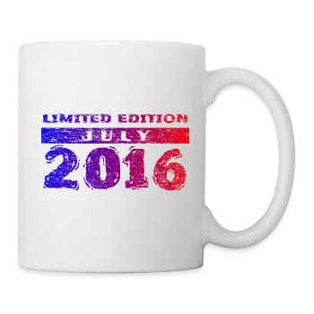 10th Birthday Limited Edition 07/2016 - Mug - white - Right