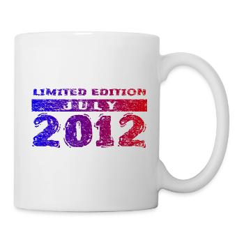 14th Birthday Limited Edition 07/2012 - Mug - white - Right