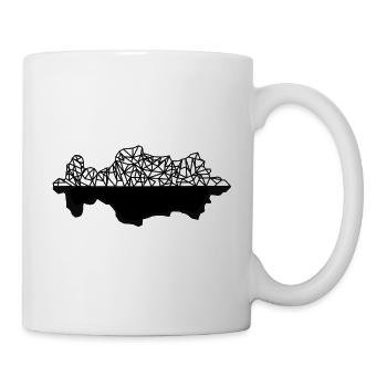 Geometrischer Eisberg - Mug - white - Right