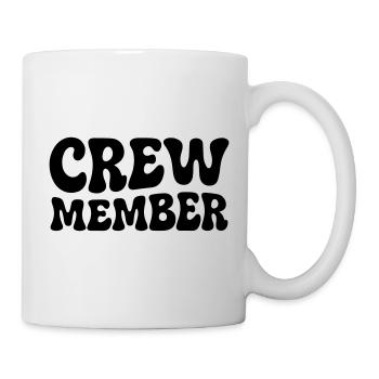 crew member - Mug - white - Right