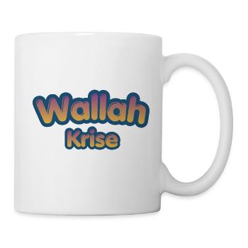 Wallah Krise  - Tasse - Weiß - Rechts