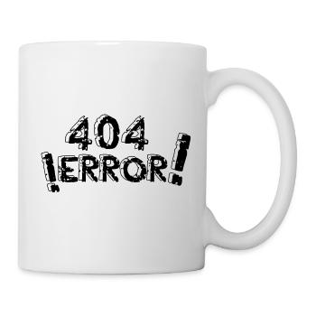 Error 404 - Mug - white - Right